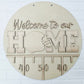 Welcome to Our Home Bengals Door Hanger