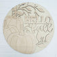 Fall Pumpkins & Branches Door Hanger