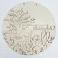 Hello Fall Tree Door Hanger