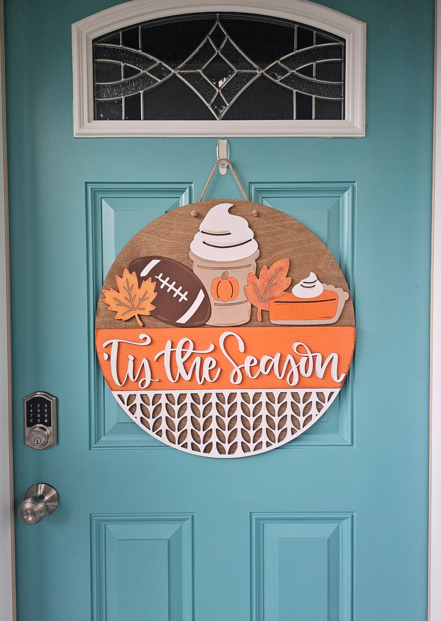 Tis the Season Fall Door Hanger