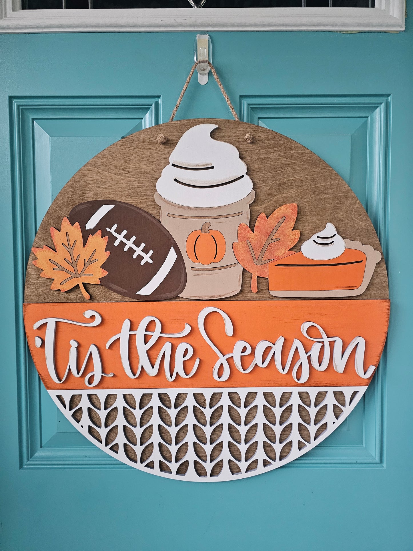 Tis the Season Fall Door Hanger