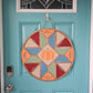 Fall Barn Quilt Door Hanger