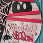 Spooky Season Mummy & Spider Door Hanger