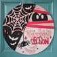 Spooky Season Mummy & Spider Door Hanger