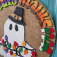 Happy Hallothanksmas Door Hanger