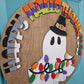 Happy Hallothanksmas Door Hanger
