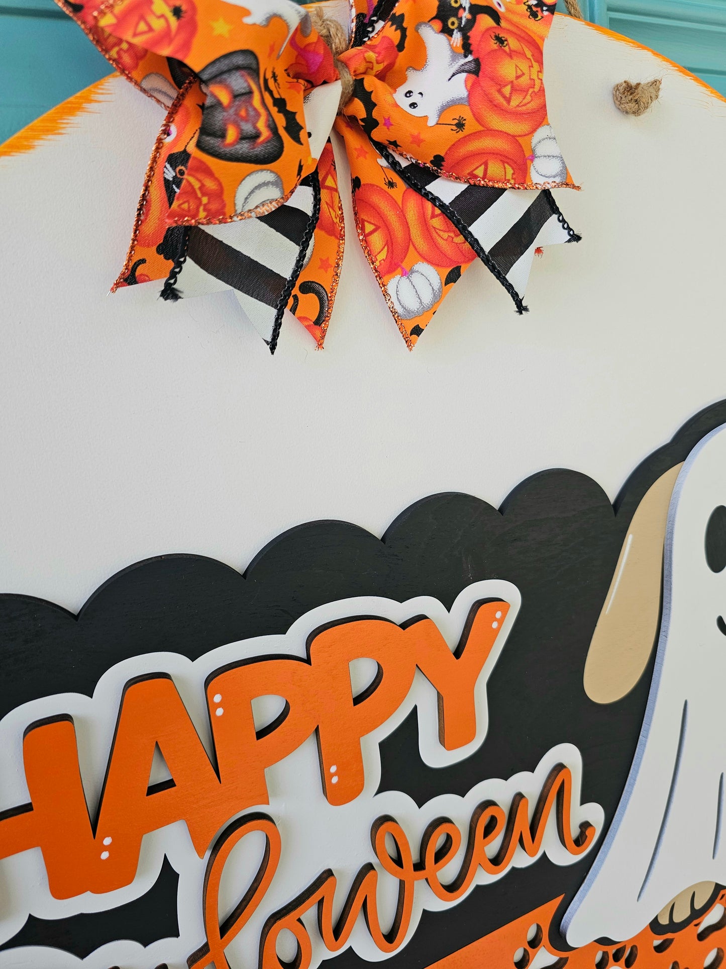 Happy Howloween Dog Door Hanger