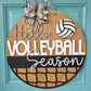 Hello Volleyball Season Door Hanger