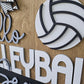 Hello Volleyball Season Door Hanger