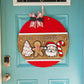 Tis the Season Christmas Door Hanger