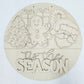 Tis the Season- Christmas Present Door Hanger