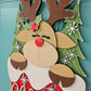 Reindeer Chimney Door Hanger