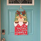 Reindeer Chimney Door Hanger