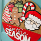 Tis the Season- Christmas Present Door Hanger