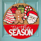 Tis the Season- Christmas Present Door Hanger