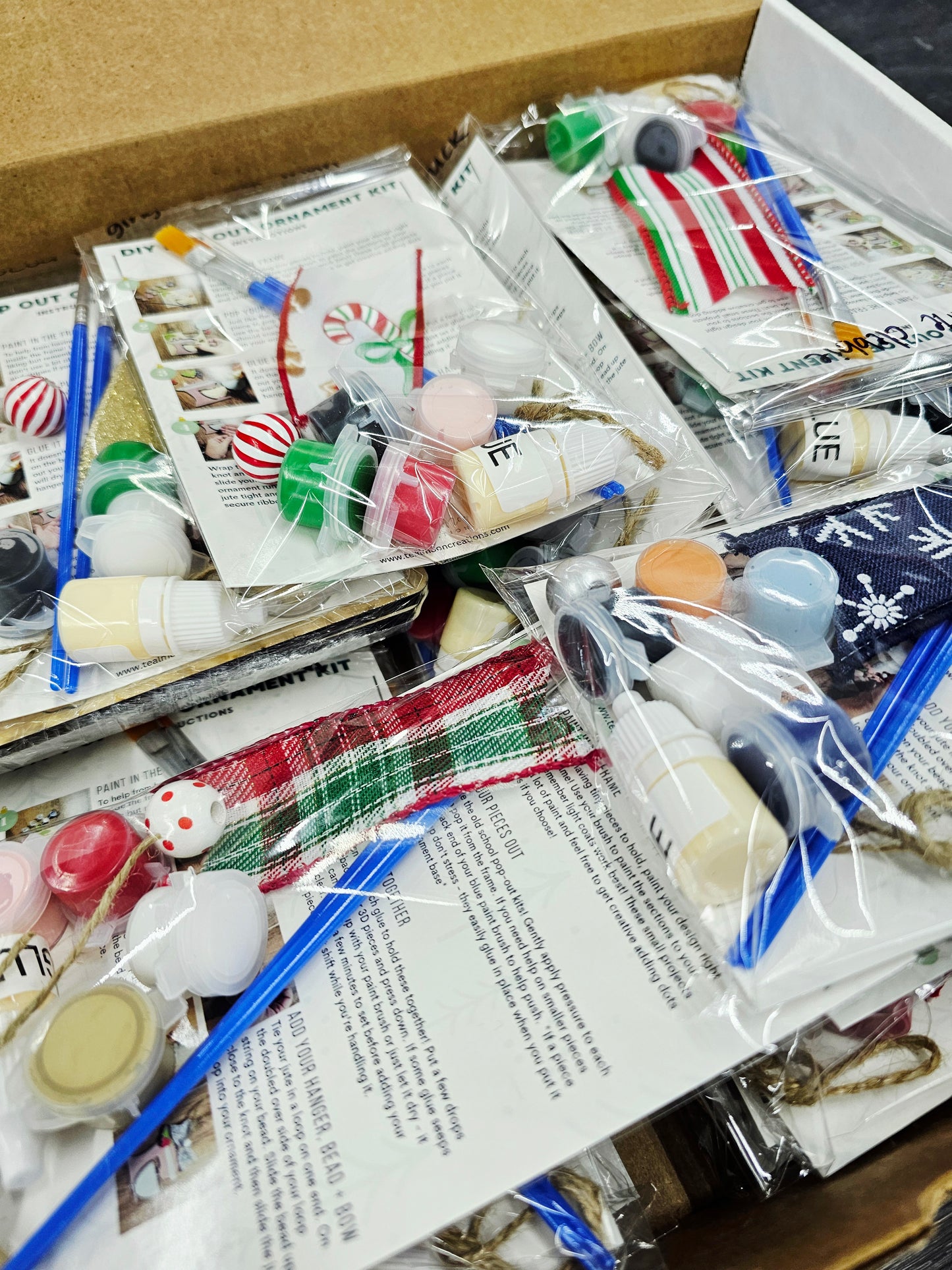 DIY Ornament Bar TO GO