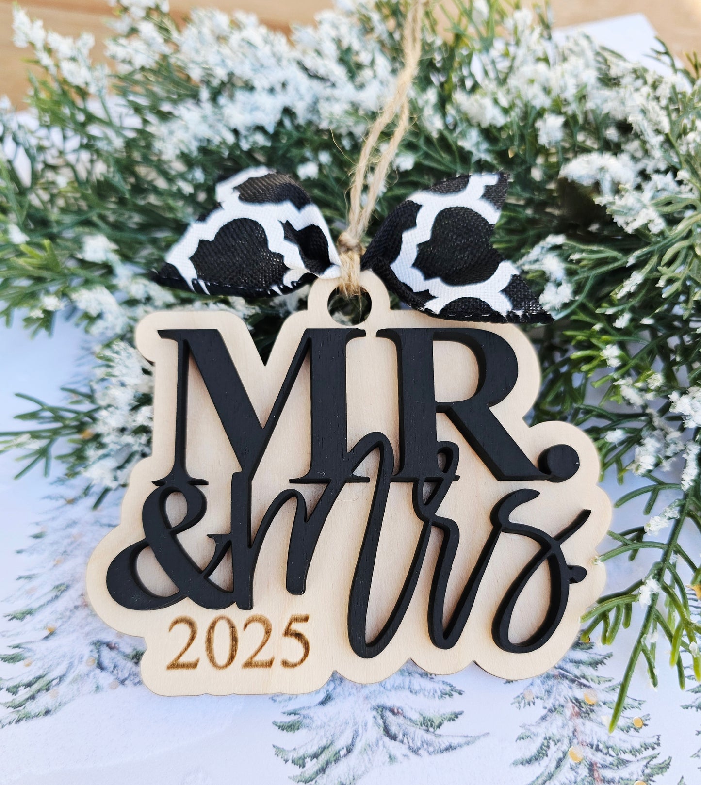 Mr. and Mrs. Ornament