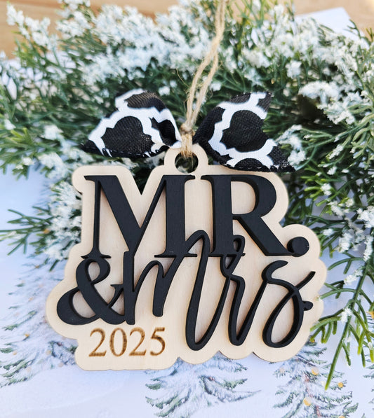 Mr. and Mrs. Ornament