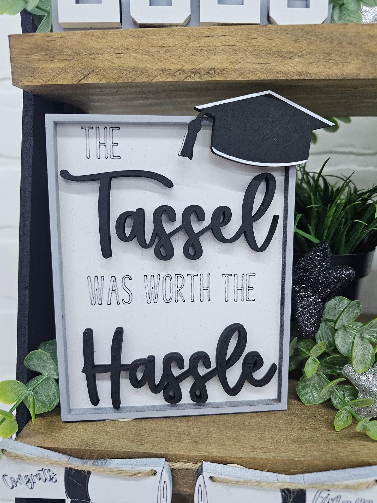 Graduation Tiered Tray Set