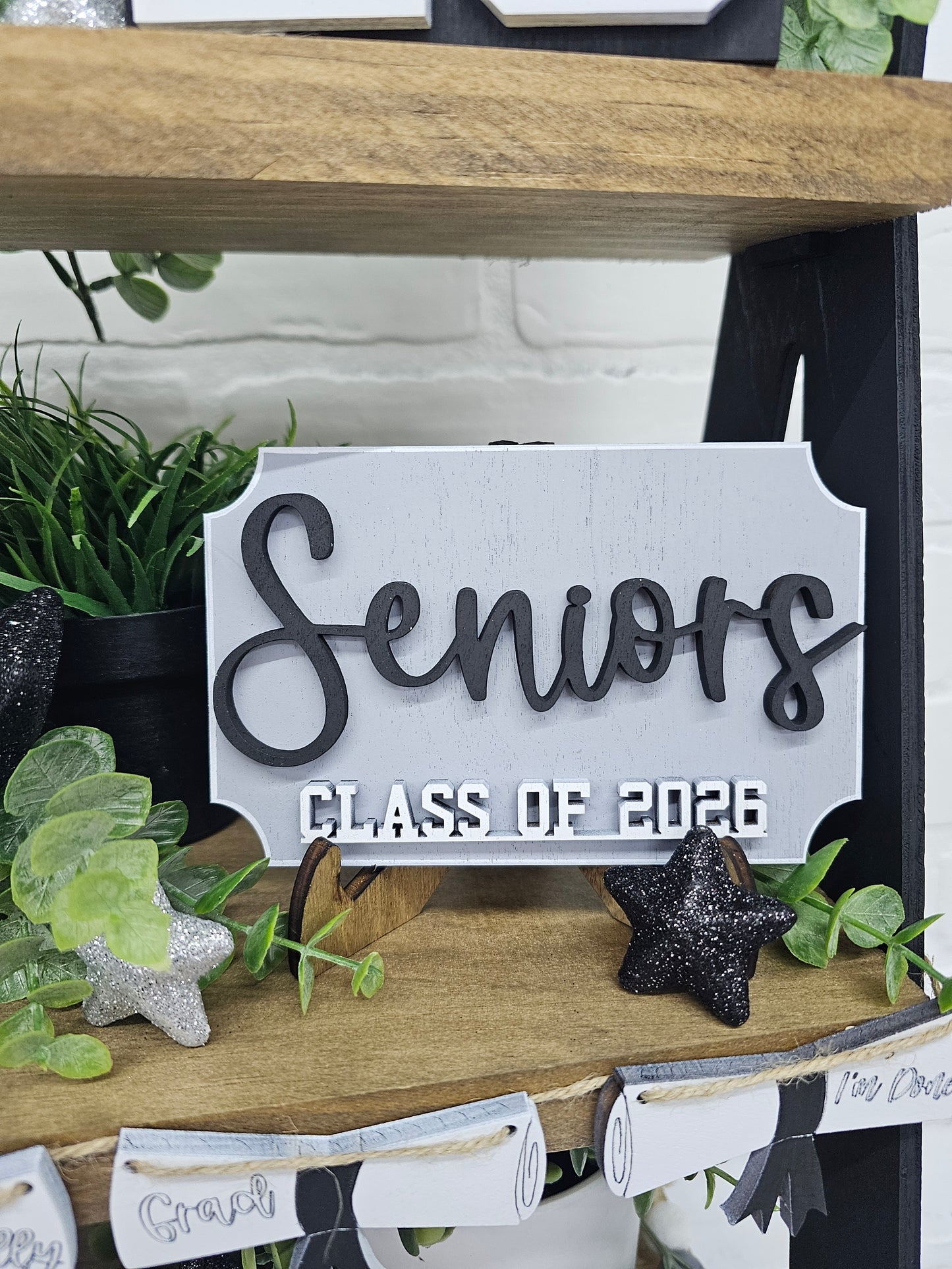 Graduation Tiered Tray Set
