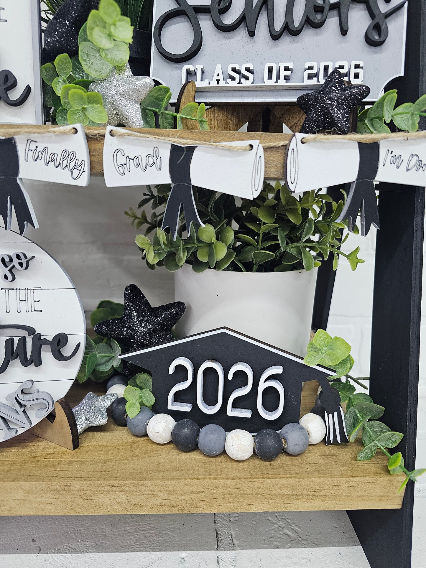 Graduation Tiered Tray Set