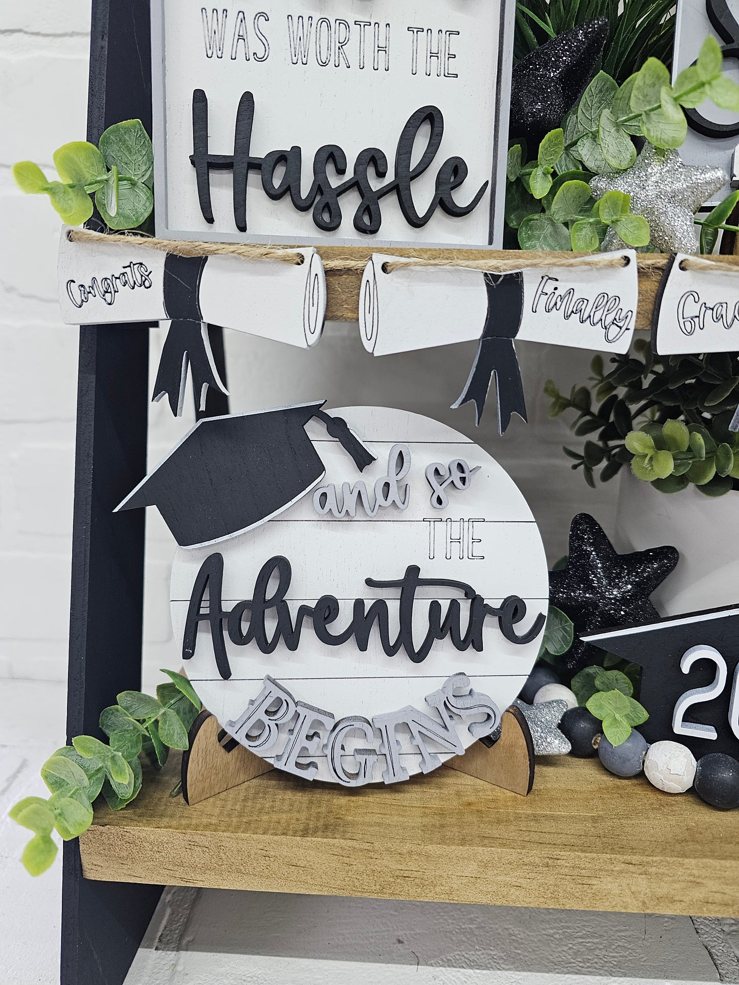 Graduation Tiered Tray Set