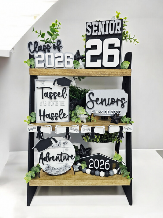 Graduation Tiered Tray Set