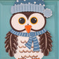 Winter Owl Door Hanger