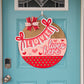 Love Lives Here Banner Door Hanger