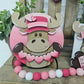 Valentine Moose Tiered Tray Set