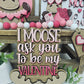 Valentine Moose Tiered Tray Set