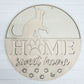 Home Sweet Home Cat Door Hanger