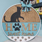 Home Sweet Home Cat Door Hanger
