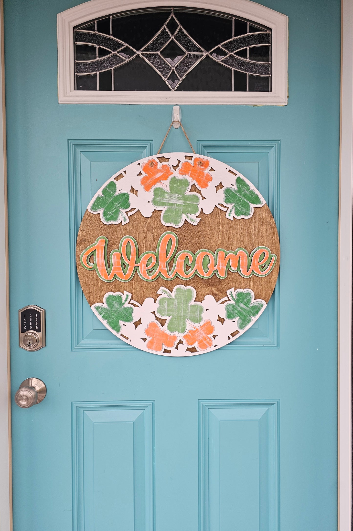 St. Patrick's Day Irish Welcome Door Hanger