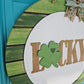 Lucky Shiplap Door Hanger