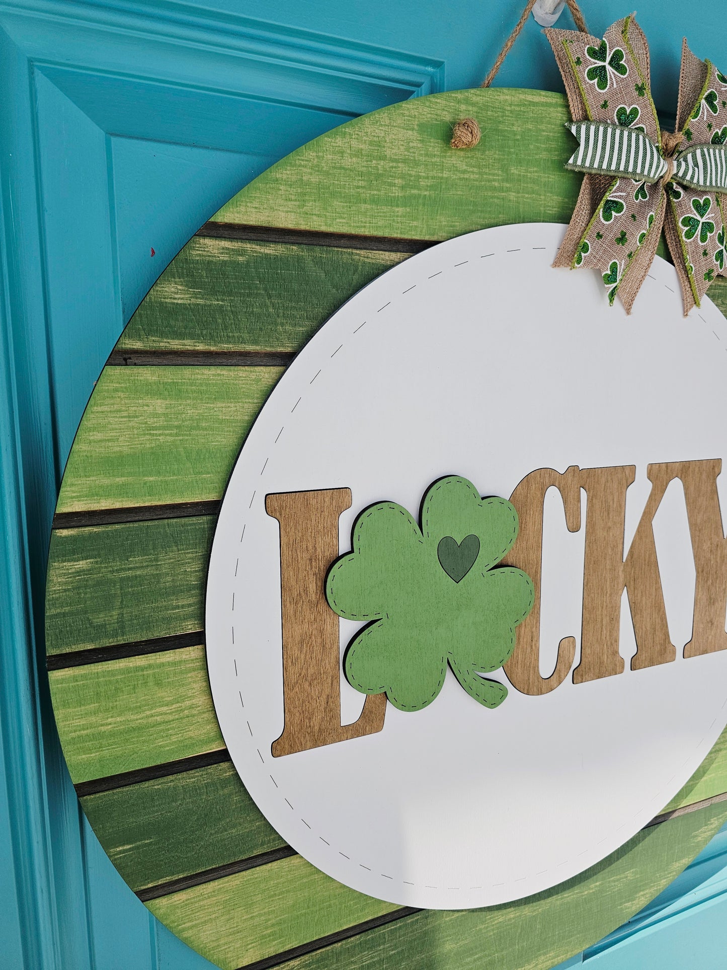 Lucky Shiplap Door Hanger