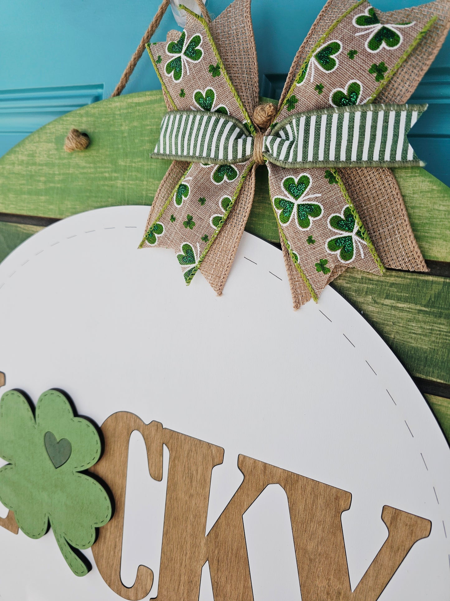 Lucky Shiplap Door Hanger