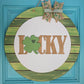 Lucky Shiplap Door Hanger