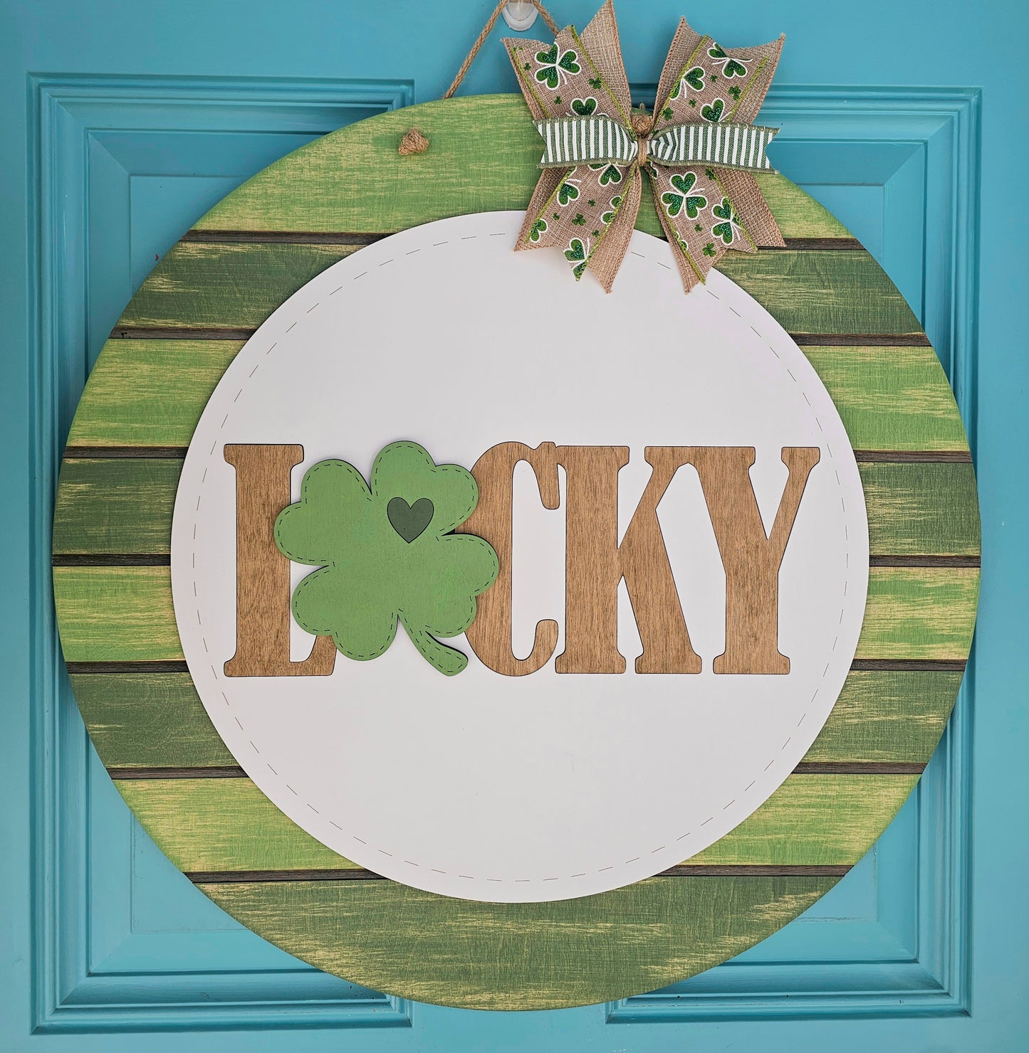 Lucky Shiplap Door Hanger