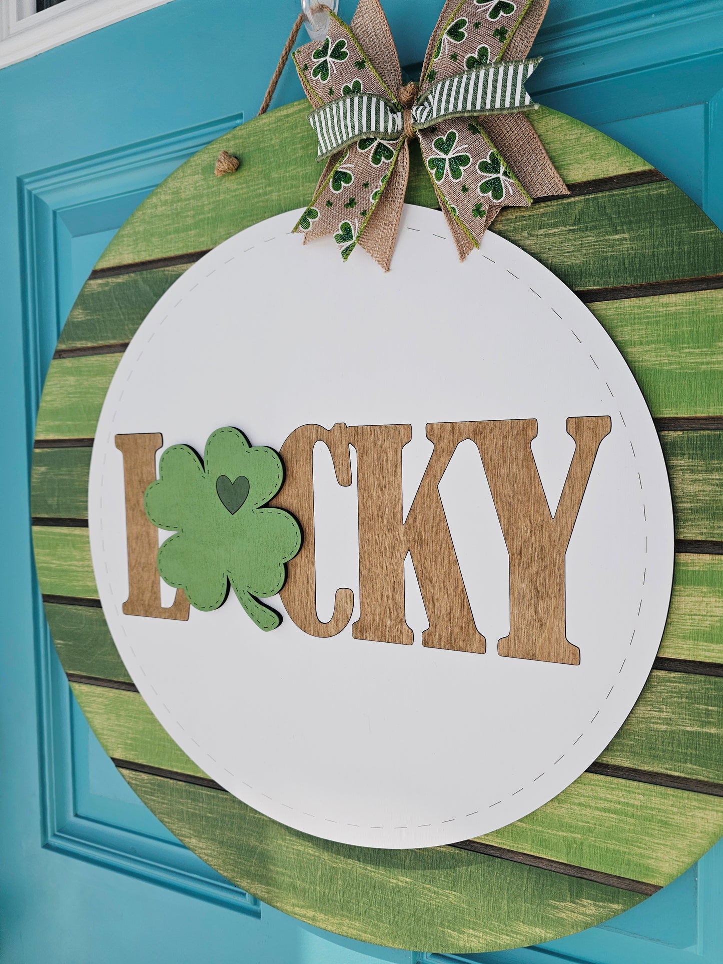 Lucky Shiplap Door Hanger