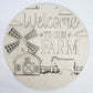 Welcome to our Farm Door Hanger