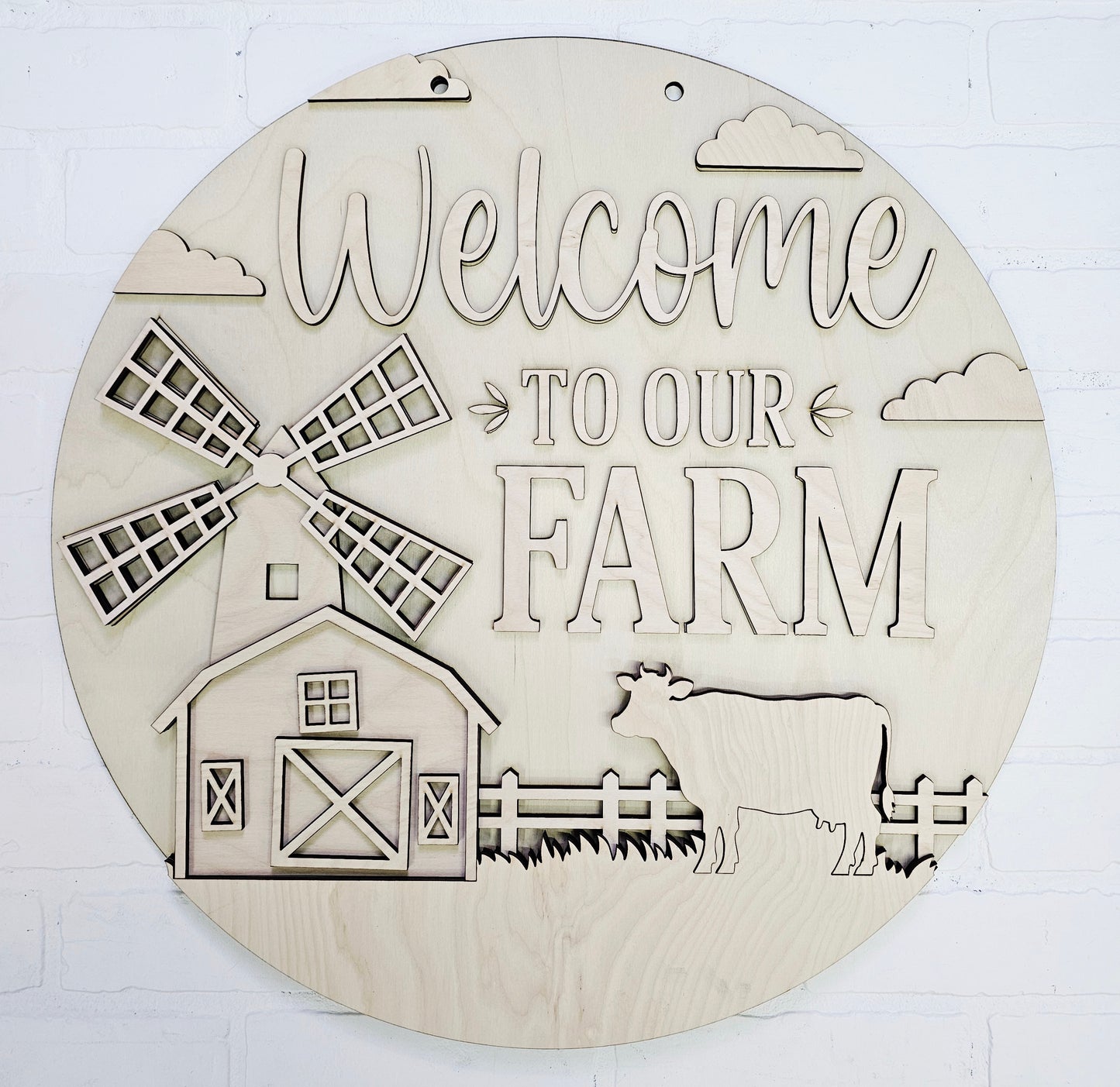 Welcome to our Farm Door Hanger