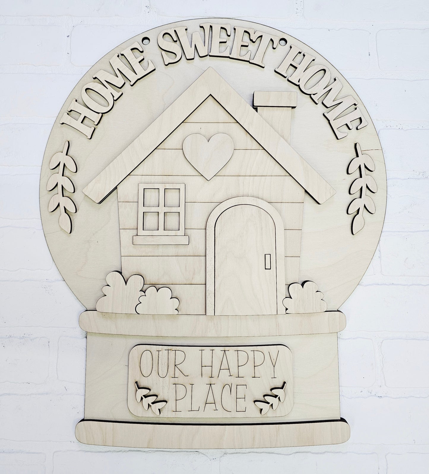 Home Sweet Home Globe Door Hanger