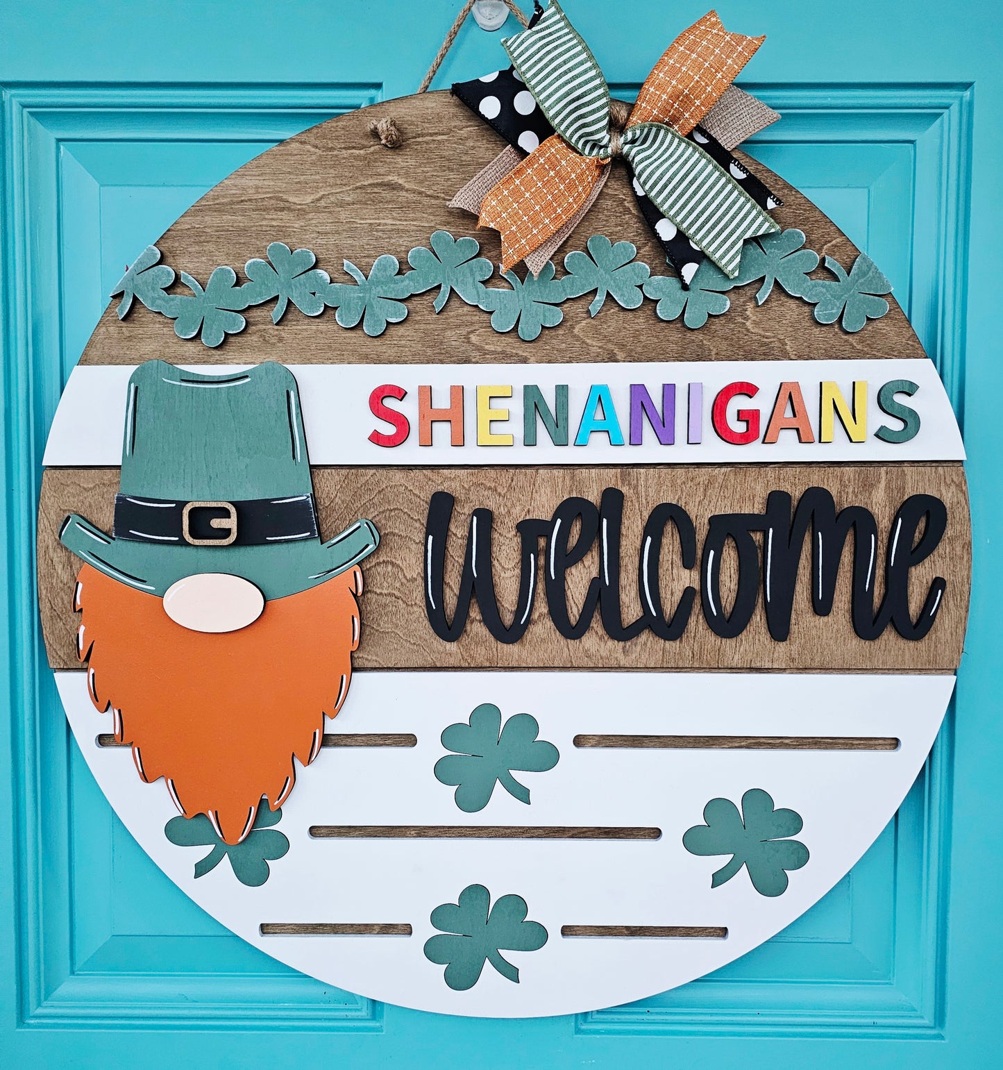 Shenanigans Welcome Door Hanger