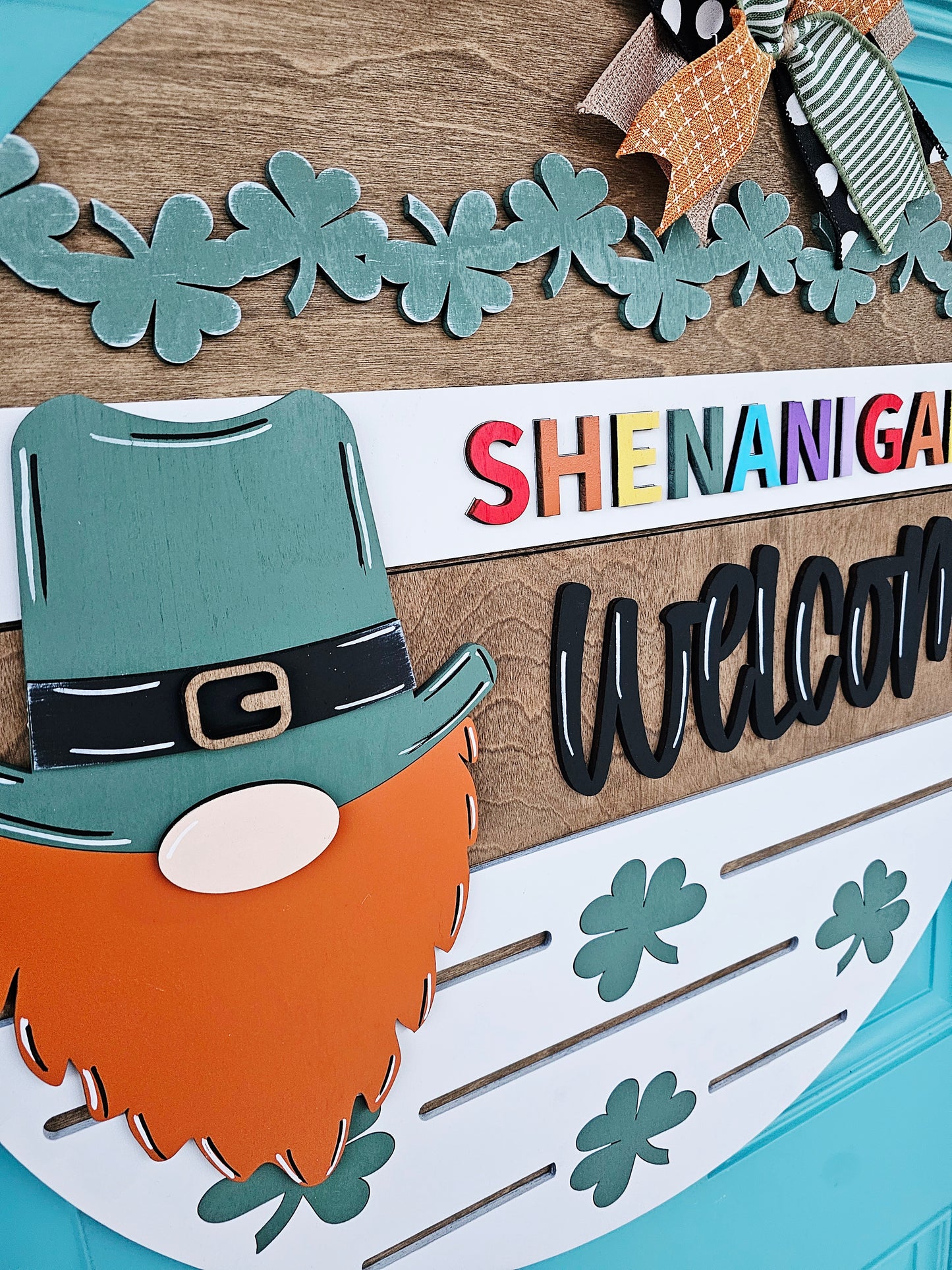 Shenanigans Welcome Door Hanger