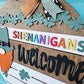 Shenanigans Welcome Door Hanger