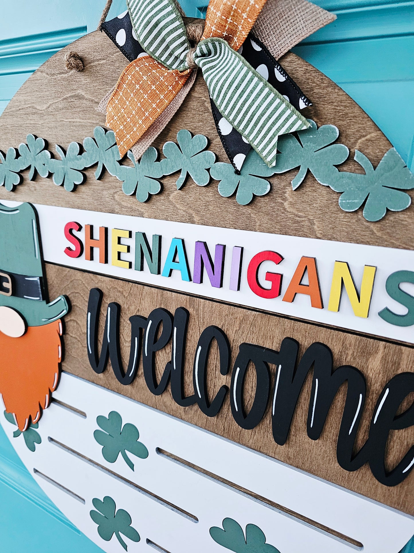 Shenanigans Welcome Door Hanger
