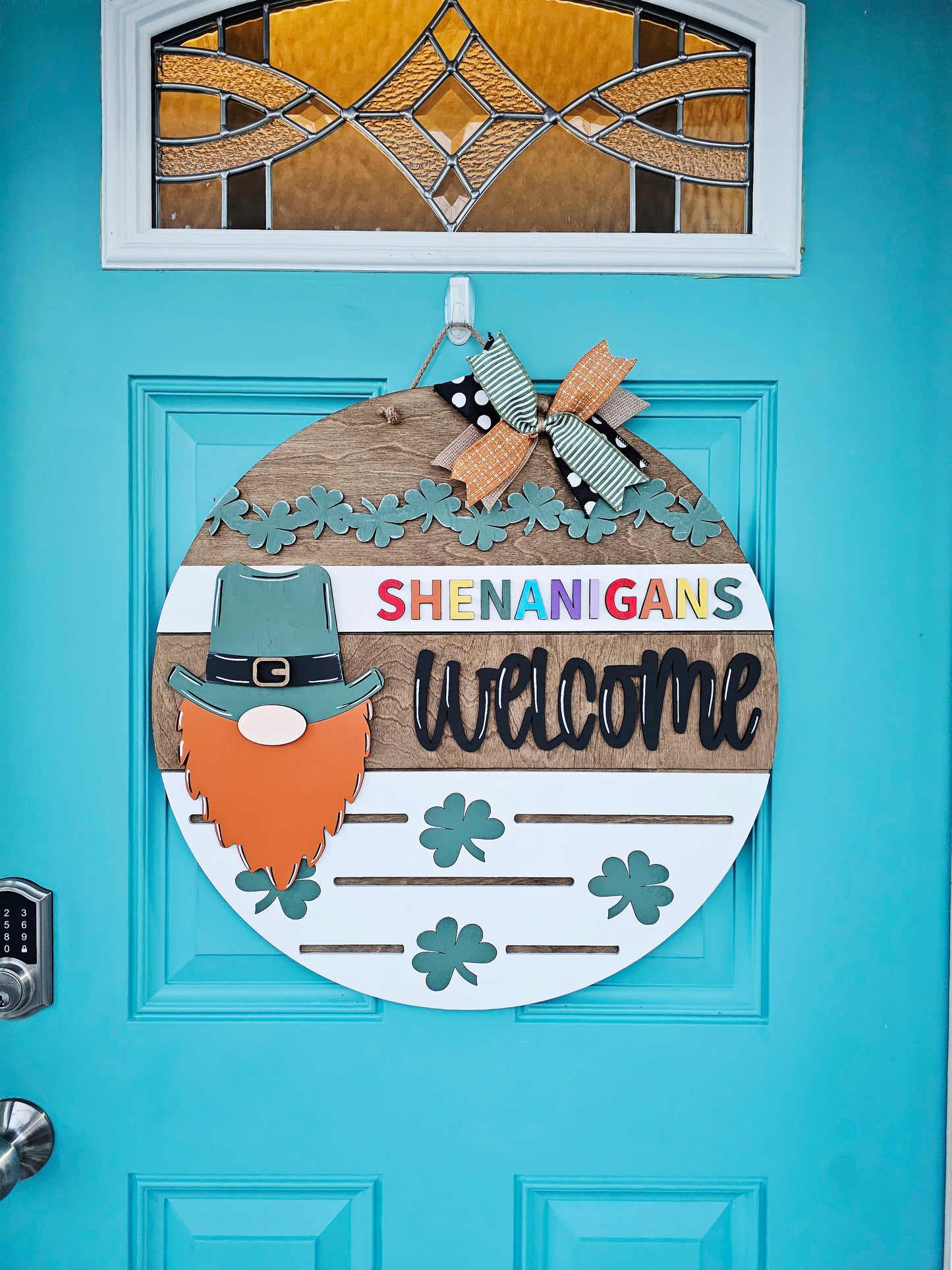 Shenanigans Welcome Door Hanger
