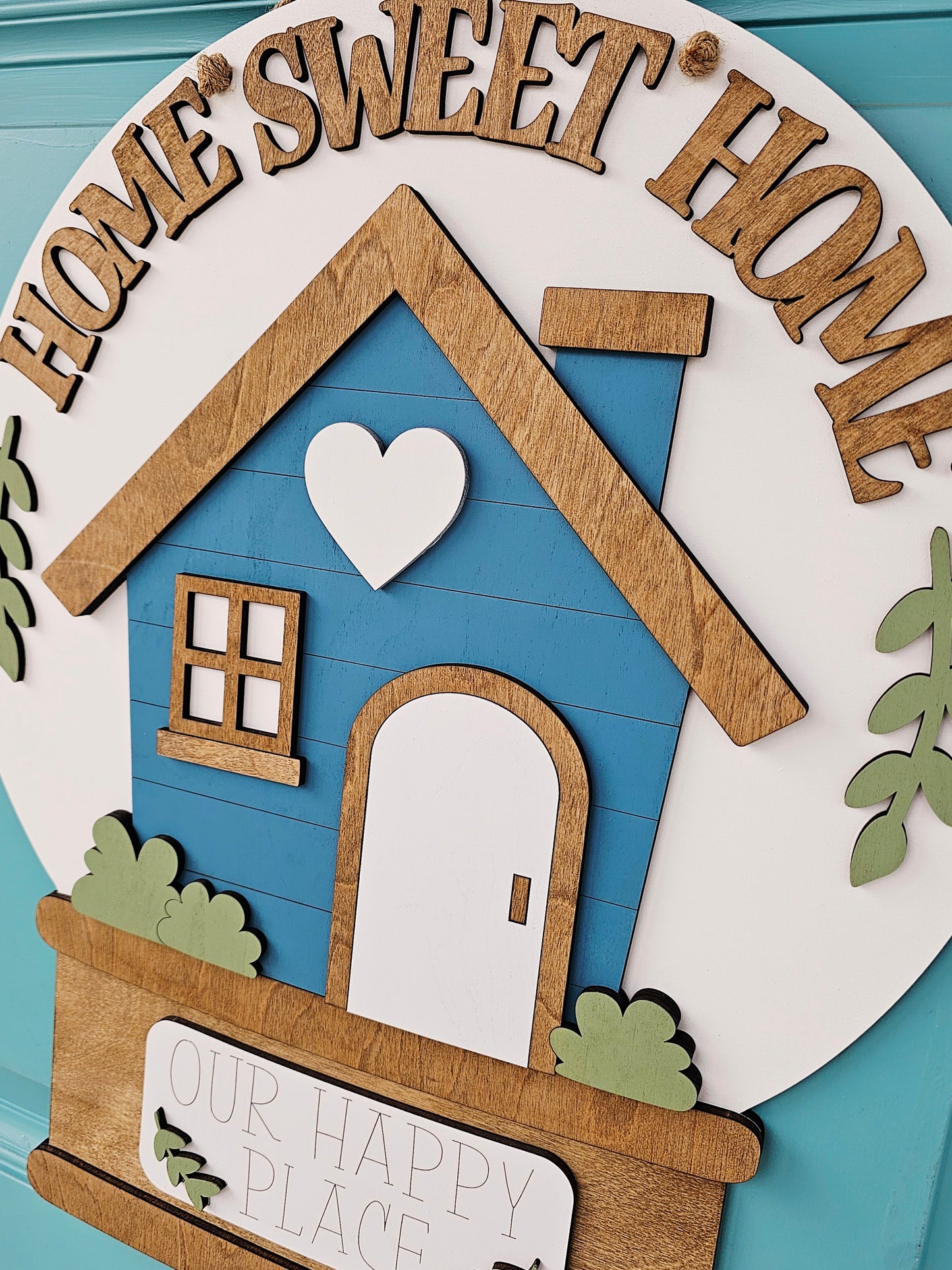 Home Sweet Home Globe Door Hanger