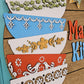 Personalized Vintage Pyrex Door Hanger